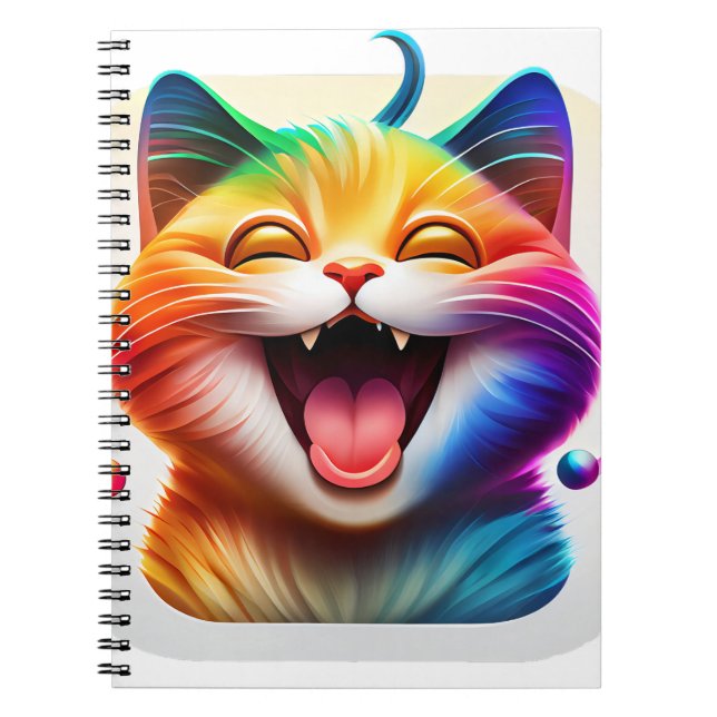 Happy Cat Notebook (Front)