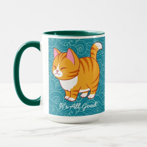 Happy Cat Personalized  Mug