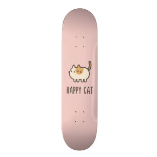 Happy Cat Skateboard