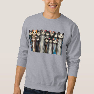 happy cat sweatshirt