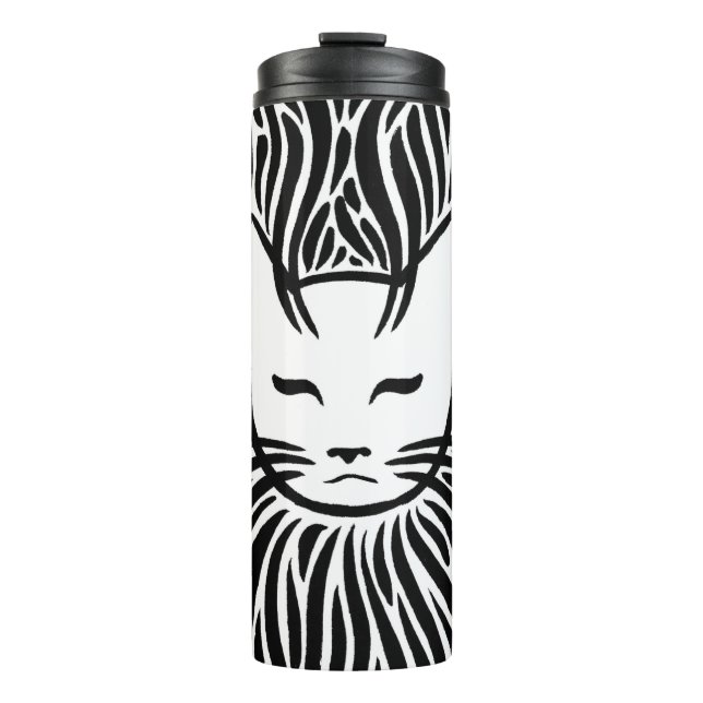 Happy Cat Thermal Tumbler (Front)