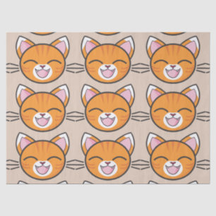 happy cat tissue paper