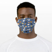 Happy Cats Adult Cloth Face Mask (Worn)