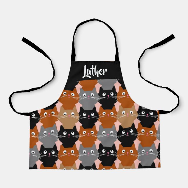 Happy cats apron (Front)