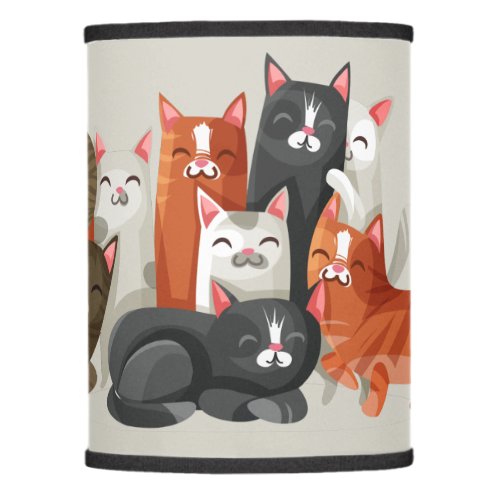 Happy Cats Lamp Shade