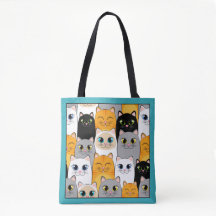 Happy Cats Tote Bag