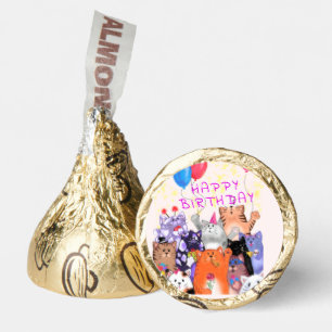 Happy Cats Your Birthday Hershey®'s Kisses®