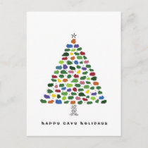 Happy Cavy Holidays Holiday Postcard