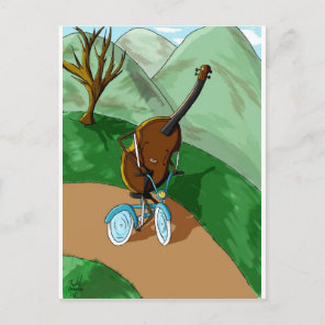 Happy Cello Postcard