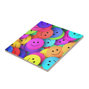 Happy Ceramic Tile Smile