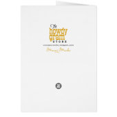 “Happy Challadays” Funny Hanukkah Holiday Card (Back)