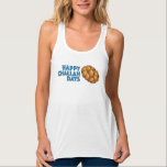 Happy Challah Days Hanukkah Chanukah Funny Holiday Tank Top<br><div class="desc">Tank top features an original marker illustration of a loaf of braided challah bread,  with HAPPY CHALLAH DAYS in a fun font. Perfect for Hanukkah holiday celebrations!

Don't see what you're looking for? Need help with customization? Click "contact this designer" to have something created just for you!</div>