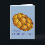 Happy Challah Days Hanukkah Chanukah Holiday Bread<br><div class="desc">Features an original marker illustration of a loaf of braided challah bread,  with HAPPY CHALLAH DAYS in a fun font. Great for Hanukkah!

This illustration is also available on other products. Don't see what you're looking for? Need help with customization? Contact Rebecca to have something designed just for you.</div>