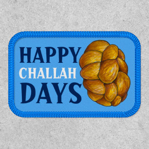Happy Challah Days Holidays Hanukkah Chanukah Patch