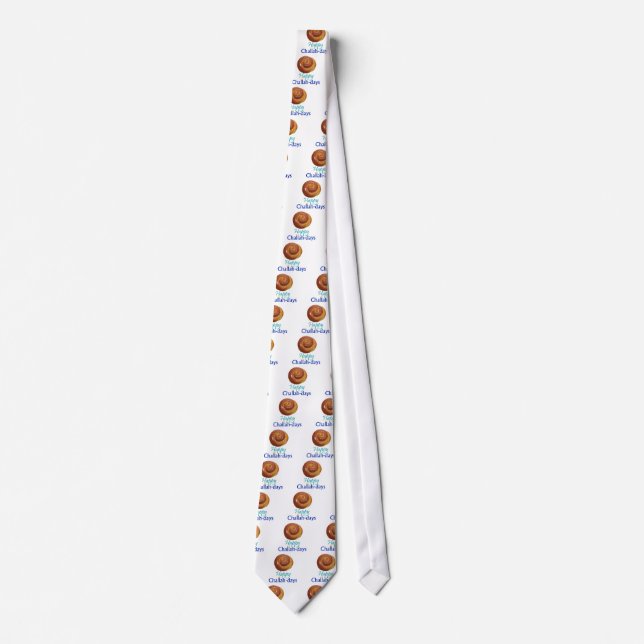 Happy Challah-days Tie (Front)