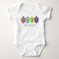 Happy Chanukah Baby Bodysuit