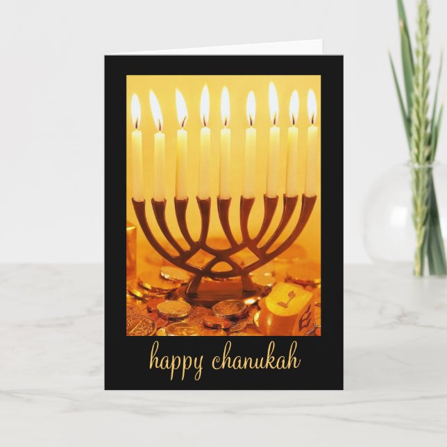 happy chanukah card (Front)