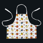 Happy Chanukah Judah Maccabee Pattern Apron<br><div class="desc">Happy Chanukah, Judah Maccabee Patterned Apron. Personalize by deleting text and adding your own. Use your favorite font style, color, and size. Be sure to choose size and strap color. All design elements can be transferred to other Zazzle products and edited. Happy Hanukkah! Thanks for stopping by. Much appreciated! Size:...</div>