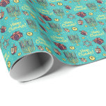 Happy Chanukah Wrapping Paper<br><div class="desc">Make sure every gift you give has a layer of love with this Happy Chanukah wrapping paper during this Jewish Holiday.</div>