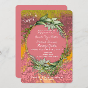 Happy cheerful optimism abstract invitation