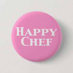 Happy Chef Gifts Pinback Button