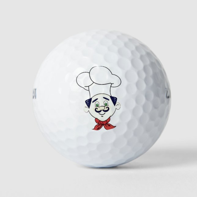 **HAPPY CHEF** GOLF BALLS (Front)