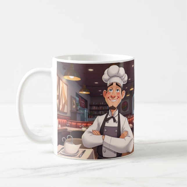 Happy Chef Mug (Left)
