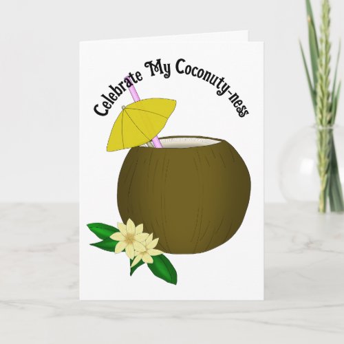 Happy Cherry Popover Day Card