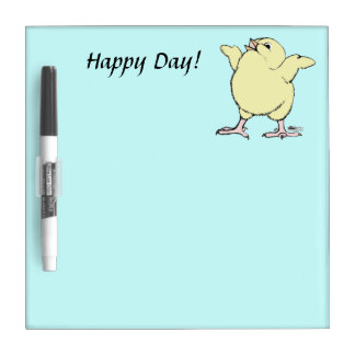 Happy Chick Dry-Erase Board