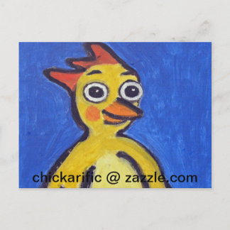 Happy Chickarific Postcard