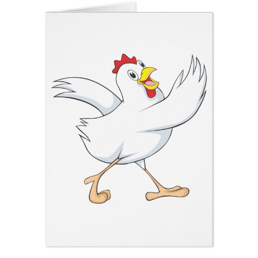 Happy Chicken Hen Cards (Front)