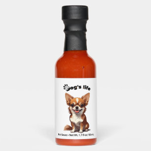 Happy Chihuahua � Cute Design for Dog Lovers Hot Sauces