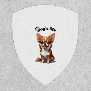 Happy Chihuahua � Cute Design for Dog Lovers Patch