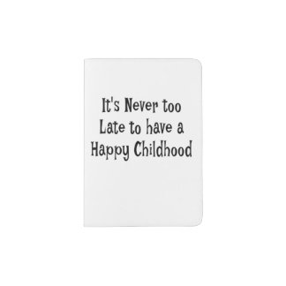 Happy Childhood Passport Cover