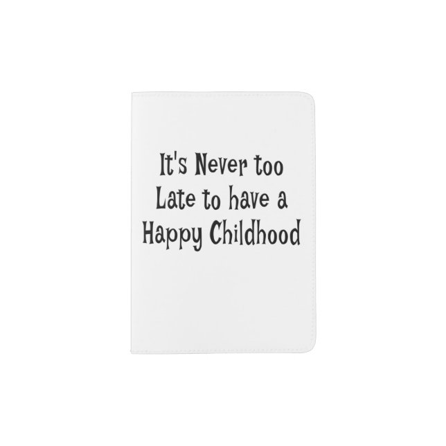 Happy Childhood Passport Cover (Front)