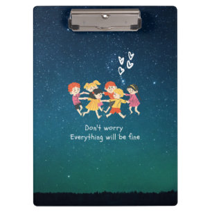 Happy Children  Clipboard