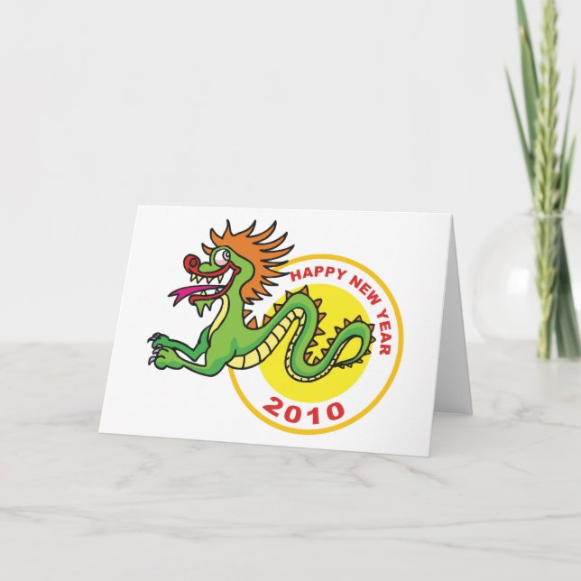 Happy Chinese New Year 2010 Holiday Card (Front)