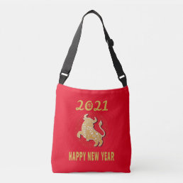 Happy Chinese New Year 2021 Crossbody Bag