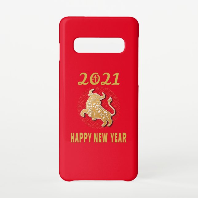 Happy Chinese New Year 2021 Samsung Galaxy Case (Back)