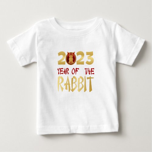  Happy Chinese New Year 2023 Baby T_Shirt