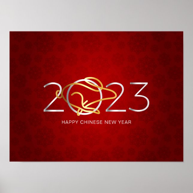 Happy Chinese New Year 2023 Poster (Front)