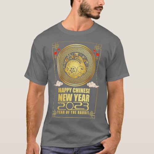 Happy Chinese New Year 2023 Rabbit Year T_Shirt