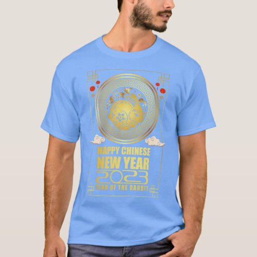 Happy Chinese New Year 2023 Rabbit Year T_Shirt