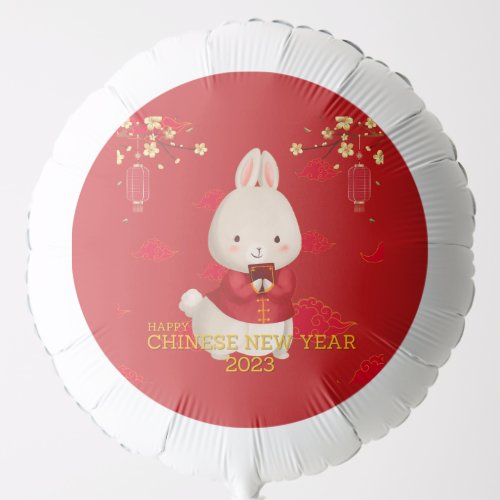 Happy Chinese New Year 2023 _ Year Of Rabbit Balloon