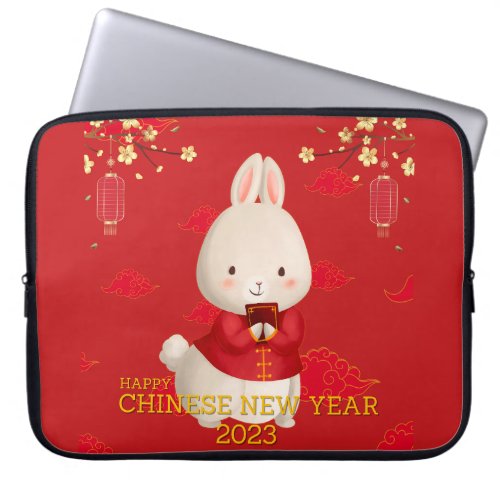 Happy Chinese New Year 2023 _ Year Of Rabbit Laptop Sleeve