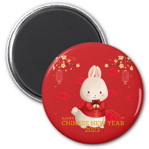 Happy Chinese New Year 2023 _ Year Of Rabbit T_Shi Magnet