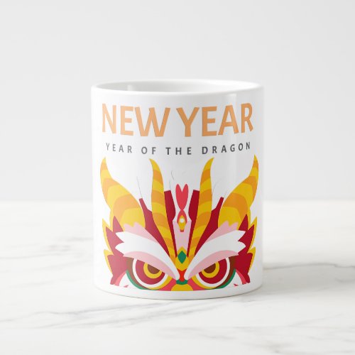 Happy Chinese New Year Giant Coffee Mug