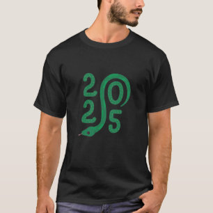 Happy Chinese New Year Green Snake Symbol New Year T-Shirt