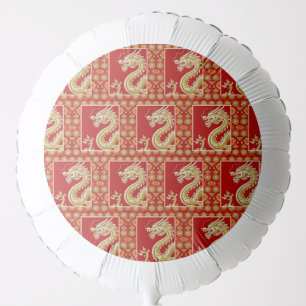 Happy Chinese New Year modern asian pattern Balloon