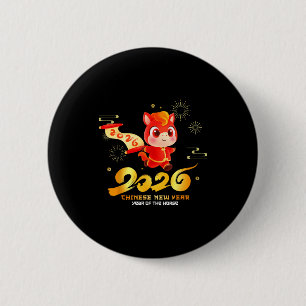Happy Chinese New Year Of Horse Cartoon Cute For K Button